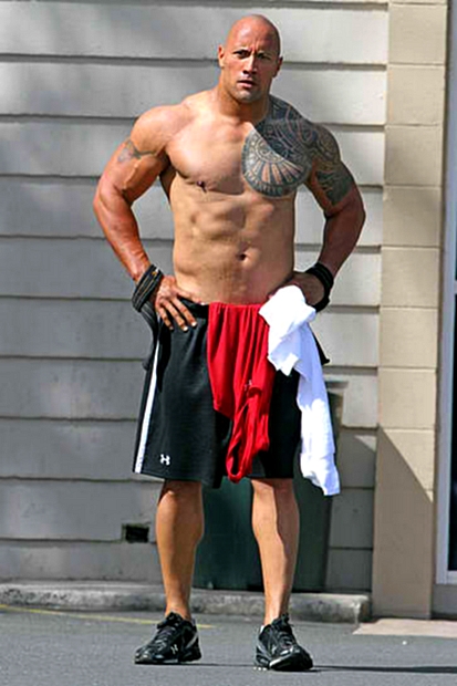 Dwayne Johnson Workout and Diet