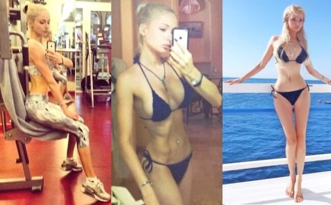 Human Barbie Valeria Lukyanova Workout and Diet Secrets