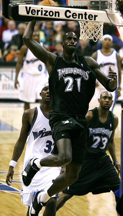 Kevin Garnett Height and Weight